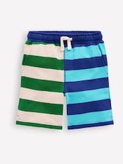 Boden Blue Printed Shorts - Image 1 of 3