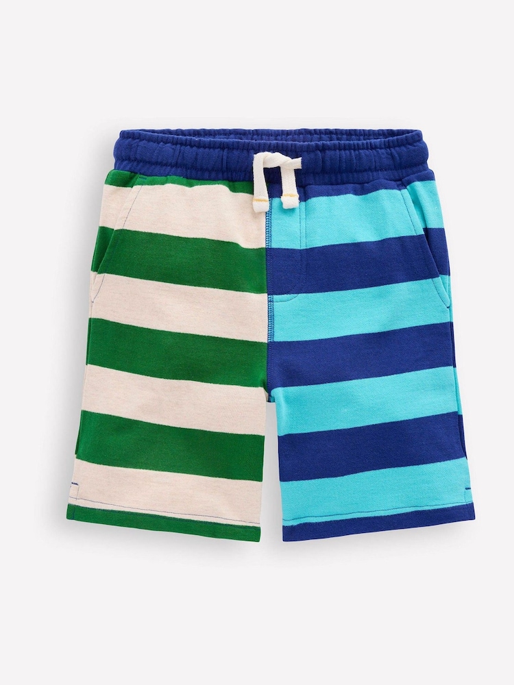 Boden Blue Printed Shorts - Image 1 of 3