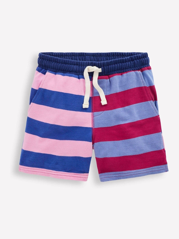 Boden Pink Printed Jersey Shorts - Image 1 of 3 Boden Pink Printed Jersey Shorts - Image 1 of 3