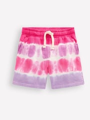 Boden Pink Printed Jersey Shorts - Image 1 of 3