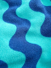 Boden Blue Towelling Shorts - Image 3 of 3