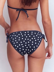 Boden Blue Symi Reversible Bikini Bottoms - Image 3 of 7