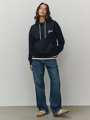 Navy Yale Licence Pullover Hoodie - Image 2 of 9