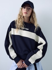 Navy NYC Graphic Sweatshirt - Image 2 of 9