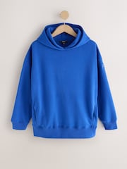 Kobaltowy niebieski - Pullover Sports Hoodie - Obraz 1 z 4