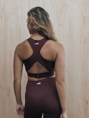 self. Fudge High Impact Contrast Detail Sports Bra - Image 3 of 5