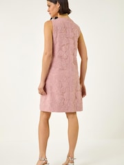 핑크 - Roman Premium Sequin Shift Dress - 5의 이미지 3