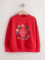 Red Christmas To Do List - 運動衫（3-16 歲） - 圖片 4/7