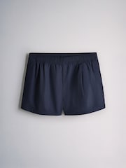 The Set 3 Pack Turnover Waistband Shorts Navy Blue/White - Image 10 of 12