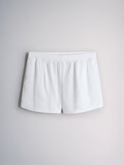 The Set 3 Pack Turnover Waistband Shorts Navy Blue/White - Image 9 of 12