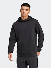 adidas Black Designed for Training Hoodie - Image 1 of 7