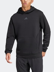 adidas Black Designed for Training Hoodie - Image 4 of 7