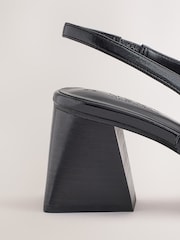 Schwarz - Forever Comfort® Studded Slingback Heels - Bild 3 von 5