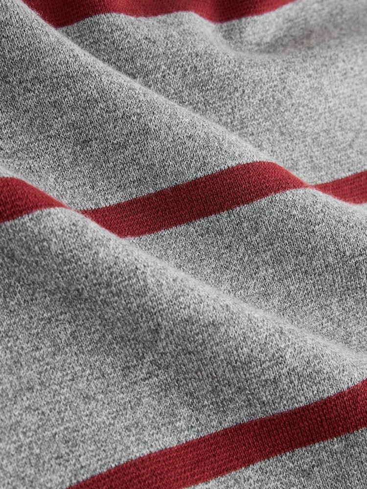 Srpskohrvatski / srpskohrvatski - Cotton Blend Quarter Zip Jumper - Slika 7 od 7