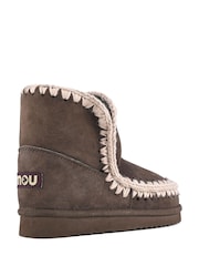 Mou Brown Eskimo 18 Sheepskin Lined Suede Boots - Image 3 of 5