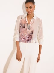 Lipsy Animal and Floral Printed Shirt - Image 1 of 5