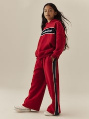 Red Hoodie And Wide Leg Joggers Set (3-16yrs) - Image 2 of 5