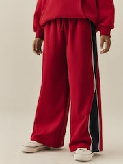 Red Hoodie And Wide Leg Joggers Set (3-16yrs) - Image 3 of 5