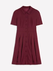 Boden Purple Bridget Ponte Short Dress - Image 5 of 5