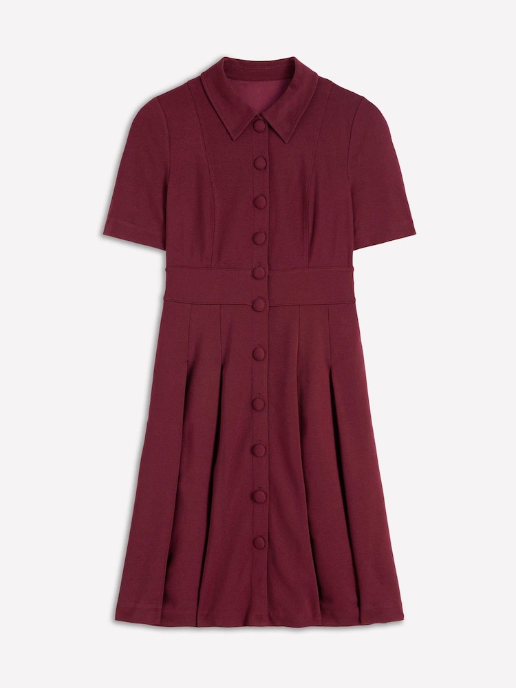 Boden Purple Bridget Ponte Short Dress - Image 5 of 5 Boden Purple Bridget Ponte Short Dress - Image 5 of 5