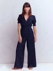 لباس قطعة واحدة Anna من الكتان من Boden - صورة 1 من 5