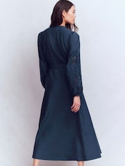 Boden Mae リネン混 シャツワンピース - 画像 3 / 6