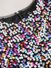 Rainbow Sequin Dress (3-16yrs) - Image 8 of 8