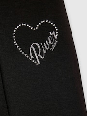 River Island מכנסי פרימיום במראה נקי בגזרת שוקיים מתרחבת - תמונה 4 מתוך 4