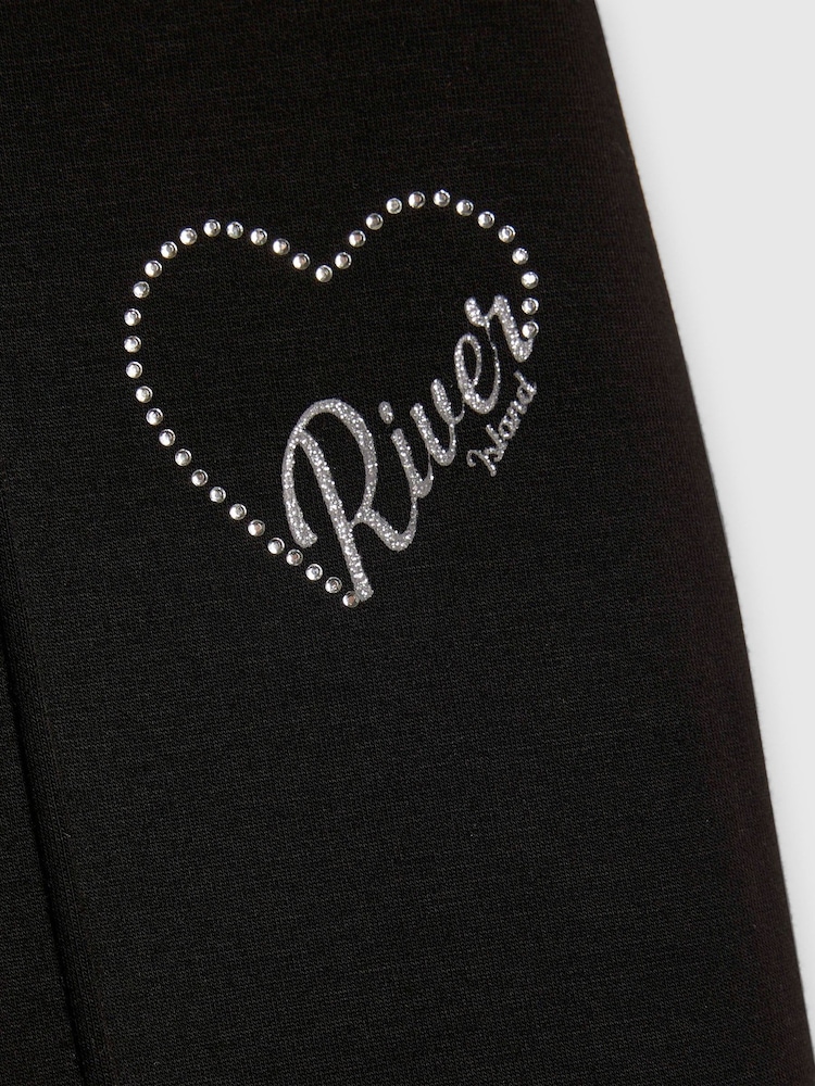 River Island מכנסי פרימיום במראה נקי בגזרת שוקיים מתרחבת - תמונה 4 מתוך 4