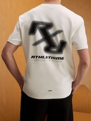 River Island White RXR Oversized T-Shirt - Image 3 of 4