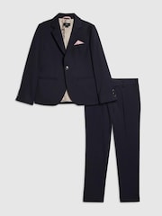 River Island Tailored Jacket & Suit Trousers Set - Image 3 de 6