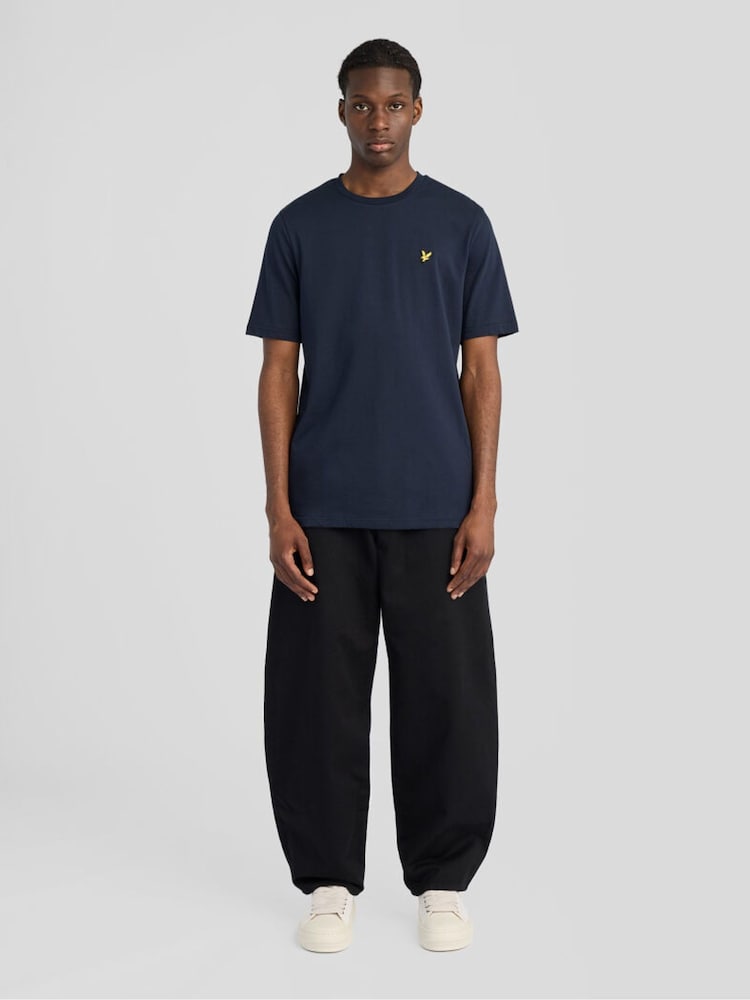 Lyle & Scott Blue Relaxed Fit T-Shirt - Image 2 of 6 Lyle & Scott Blue Relaxed Fit T-Shirt - Image 2 of 6