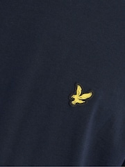 Lyle & Scott Blue Relaxed Fit T-Shirt - Image 6 of 6