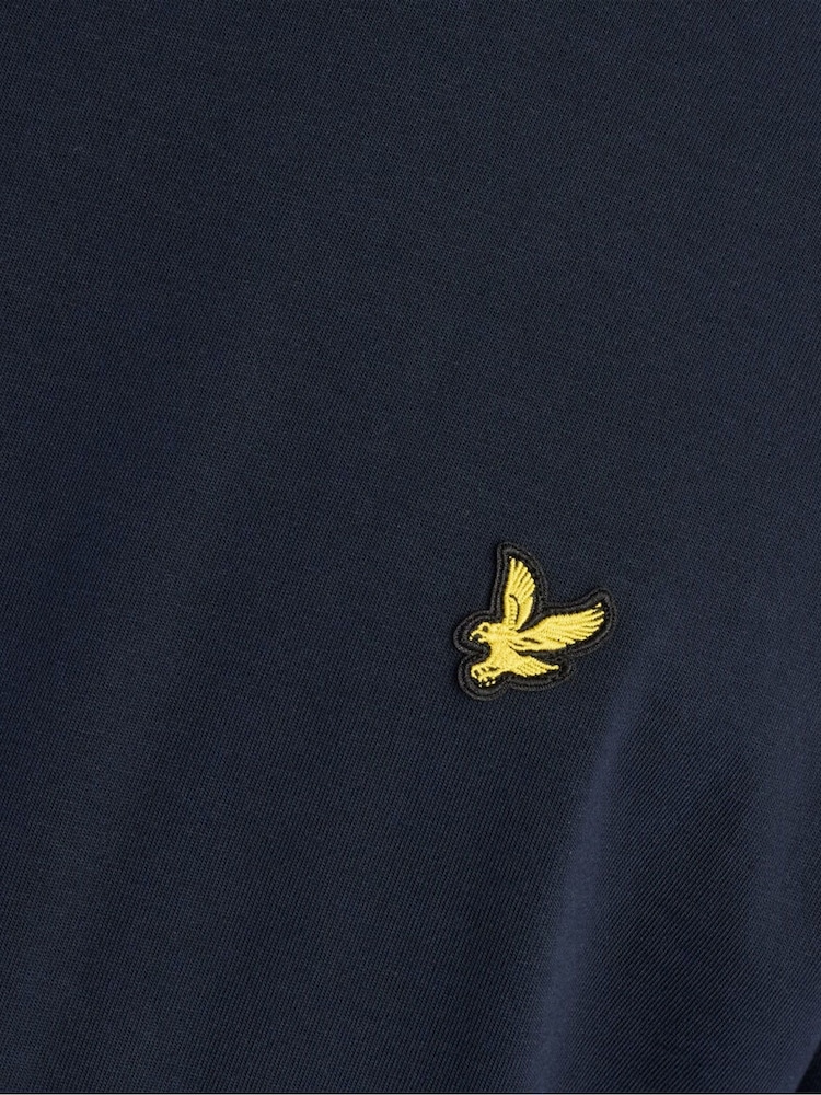 Lyle & Scott Blue Relaxed Fit T-Shirt - Image 6 of 6 Lyle & Scott Blue Relaxed Fit T-Shirt - Image 6 of 6
