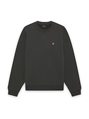 Svetlo siva - Lyle & Scott Heavyweight Loopback Crewneck Sweatshirt - Slika 1 od 1