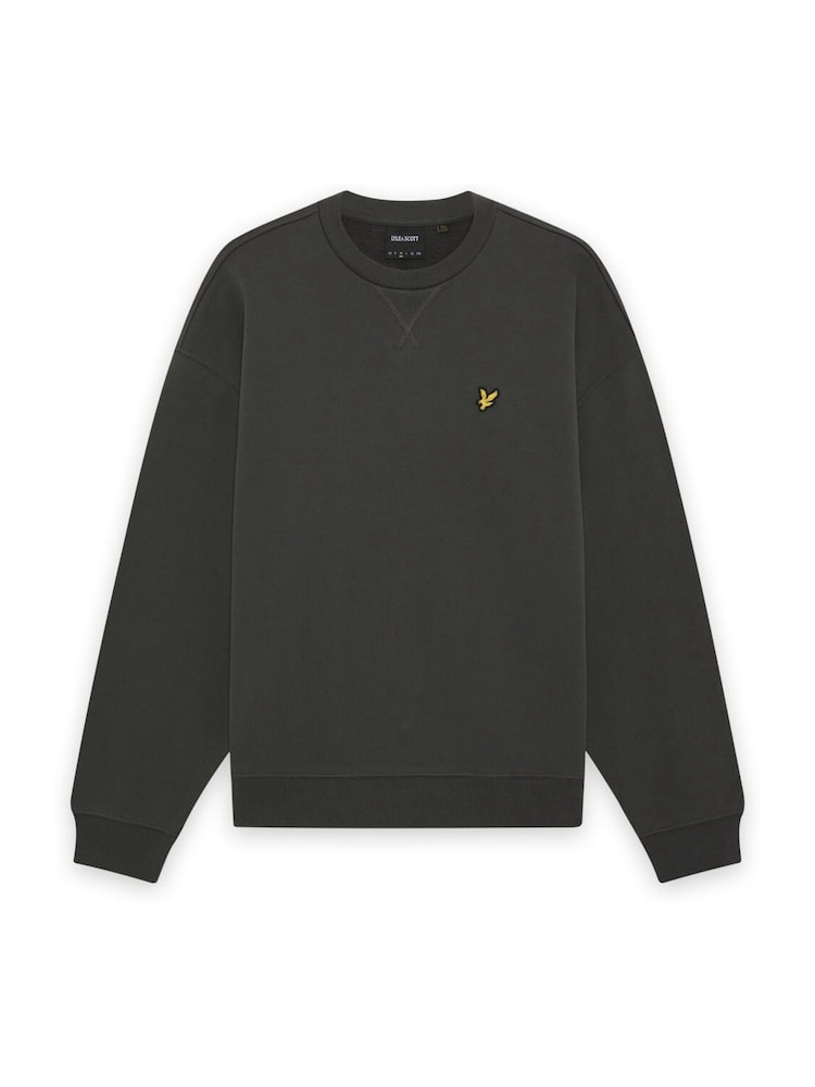 Svetlo siva - Lyle & Scott Heavyweight Loopback Crewneck Sweatshirt - Slika 1 od 1 Svetlo siva - Lyle & Scott Heavyweight Loopback Crewneck Sweatshirt - Slika 1 od 1