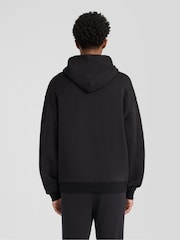 Lyle & Scott Black Heavyweight Loopback Pullover Hoodie - Image 4 of 6