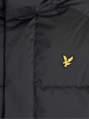 Lyle & Scott Black Hooded Puffer Jacket - Image 6 of 6