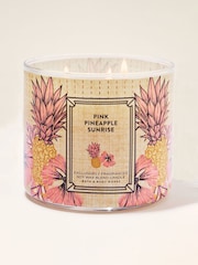Bath & Body Works Pink Pineapple Sunrise 3-Wick Candle 411g - Image 1 of 3
