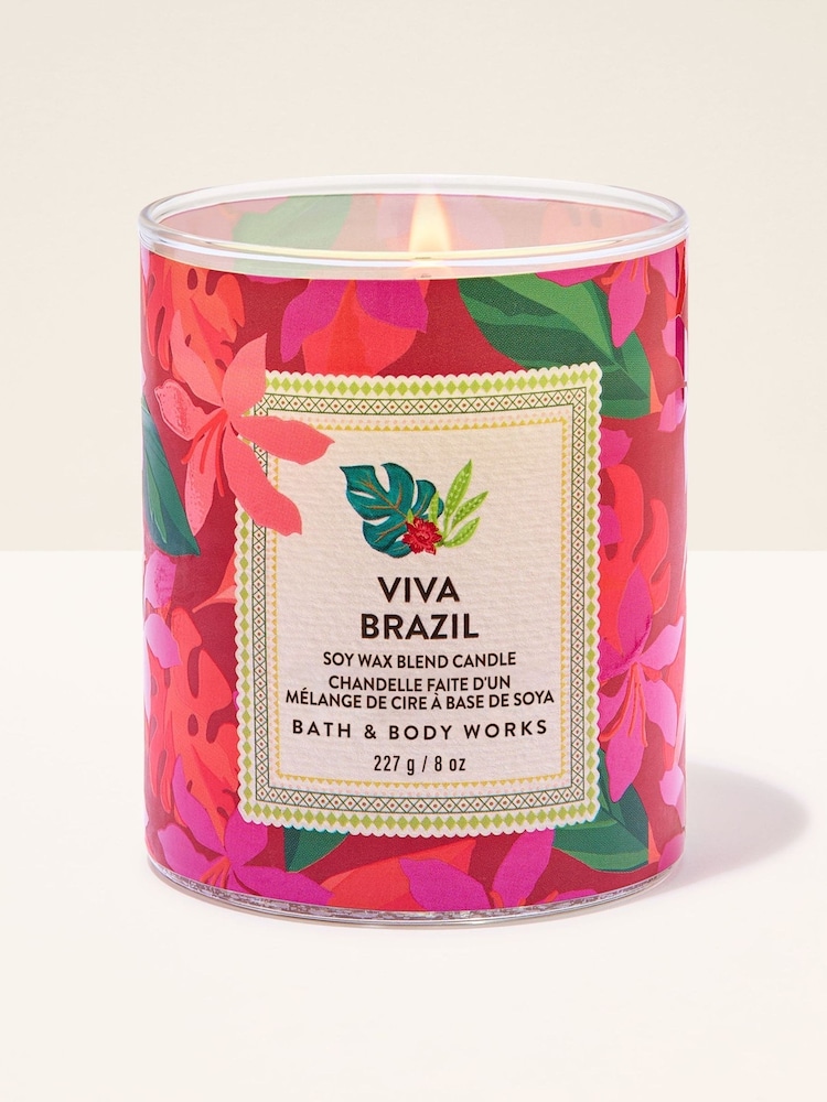 Bath & Body Works Viva Brazil Single Wick Candle 227g - Image 1 of 3