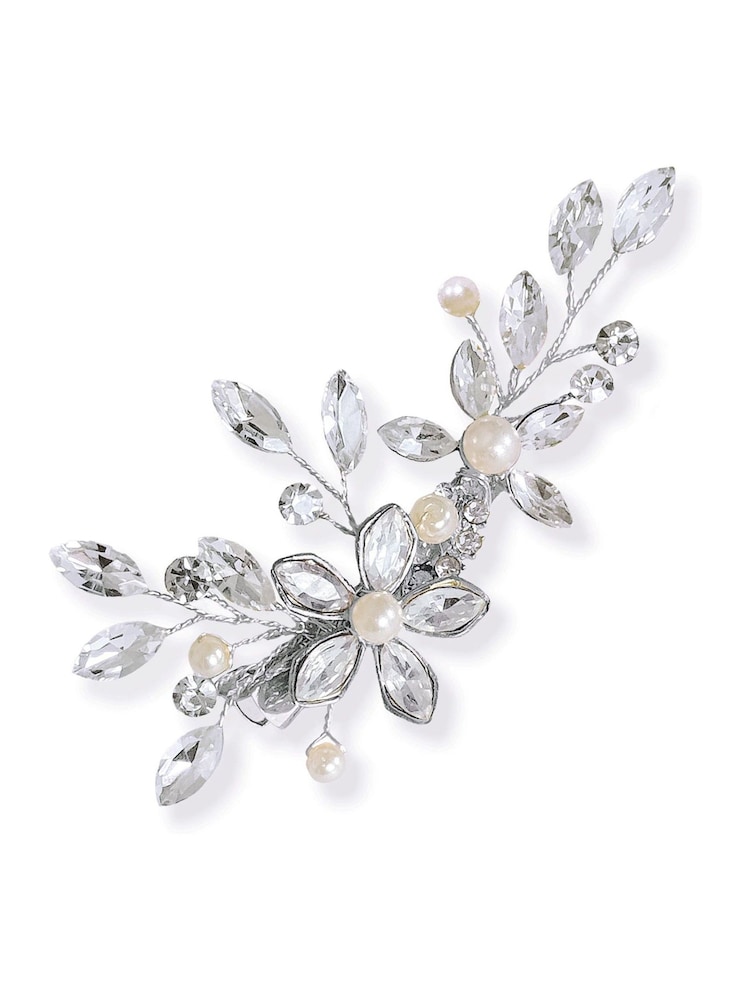 Ivory & Co Silver Tone Moonspray Hairpins - Image 1 of 4