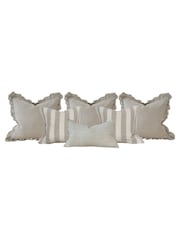 Ellenvale Interiors Natural The Large Neutral Cushion Cover Combination - Image 4 of 4