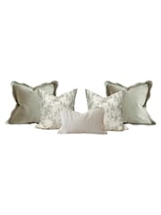 Ellenvale Interiors Sage Chloe Green Cushion Cover Combination - Image 4 of 4