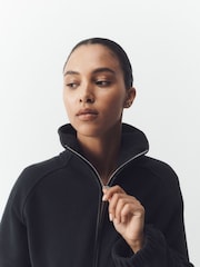 Черный - Studio Peplum Fleece - Изображение 3 4