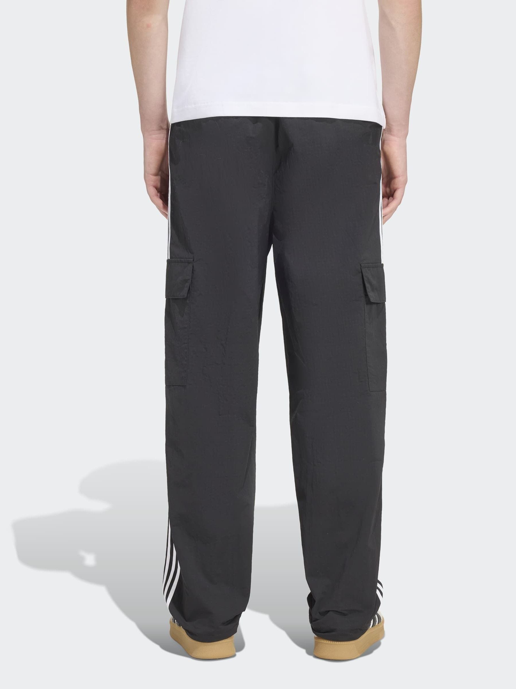 Buy adidas Originals Black Adicolor Classics 3-Stripes Cargo