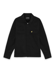 Lyle & Scott Black Washed Overshirt - Image 1 of 1