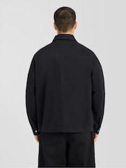 Lyle & Scott Black Washed Overshirt - Image 4 of 6