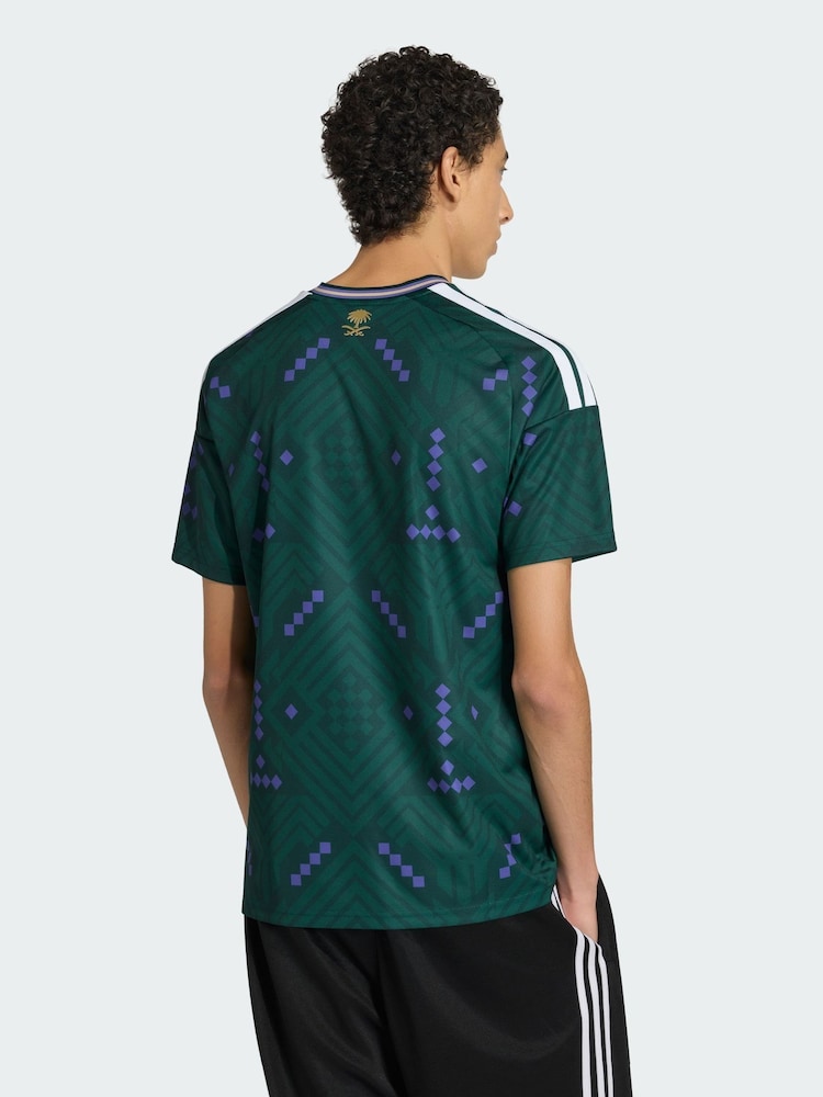 adidas Green Saudi Arabia 26 Home T-Shirts - Image 2 of 8 adidas Green Saudi Arabia 26 Home T-Shirts - Image 2 of 8