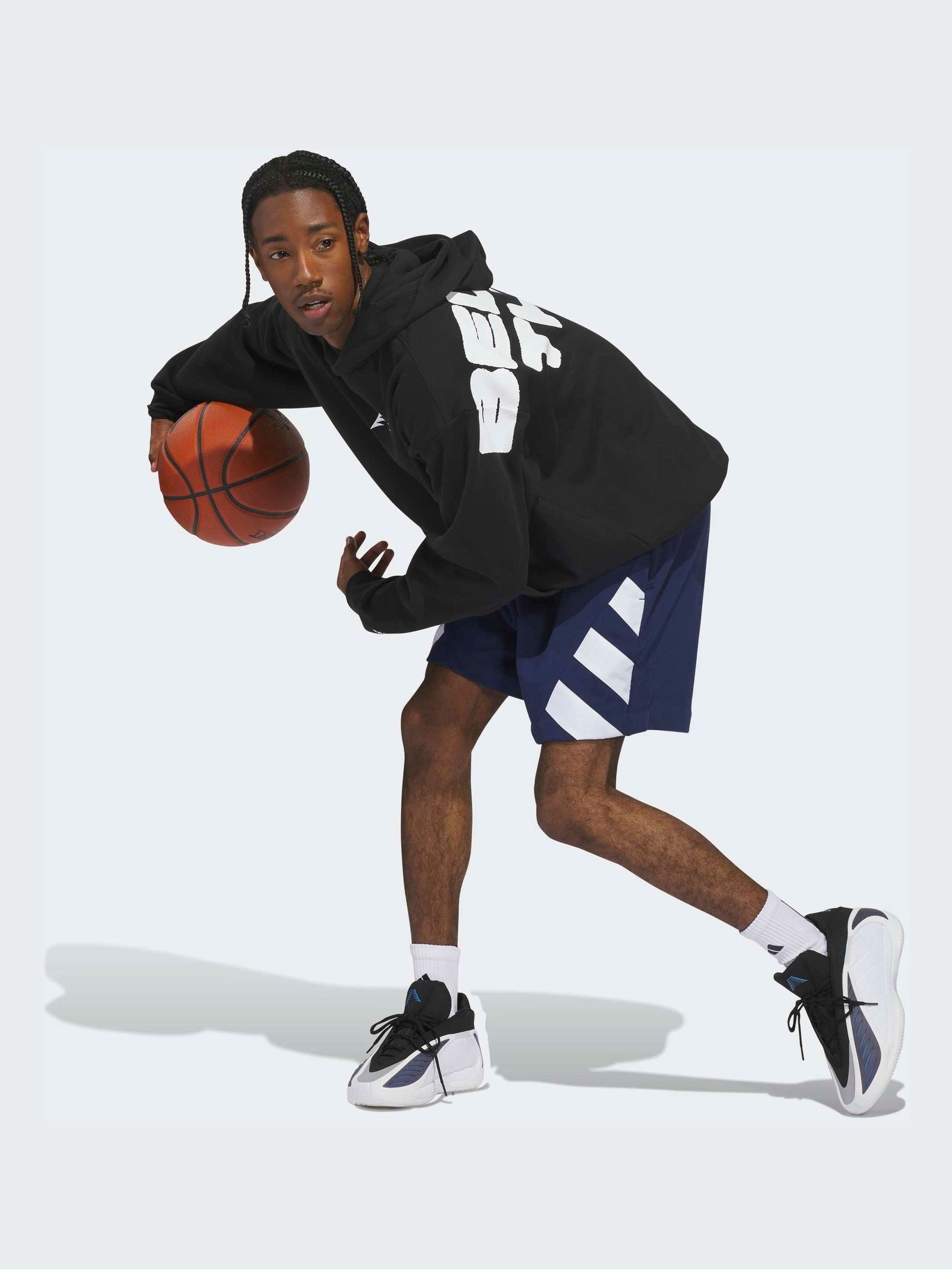 Buy adidas Black Anthony Edwards Believe That Hoodie from Next USA