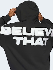 adidas Black Anthony Edwards Believe That Hoodie - Image 6 of 7